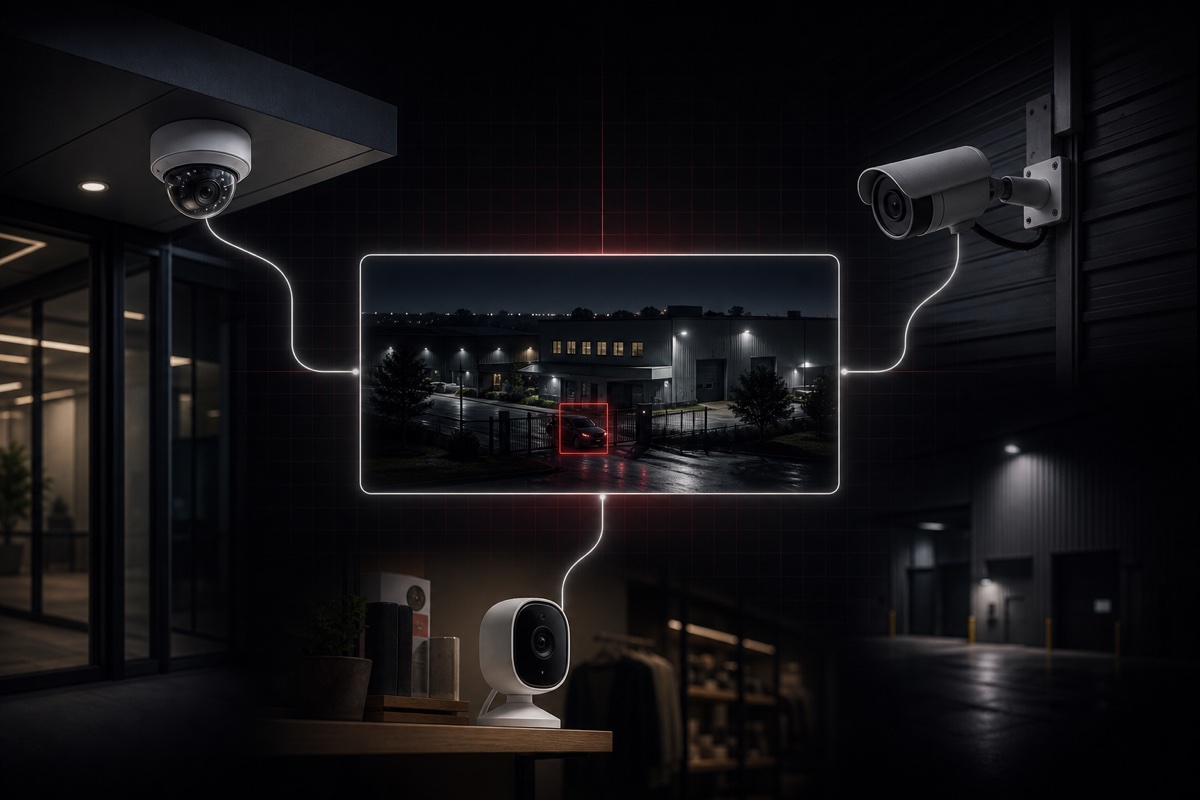 QORA connecting to existing IP, RTSP, and ONVIF security cameras with no rip-and-replace.